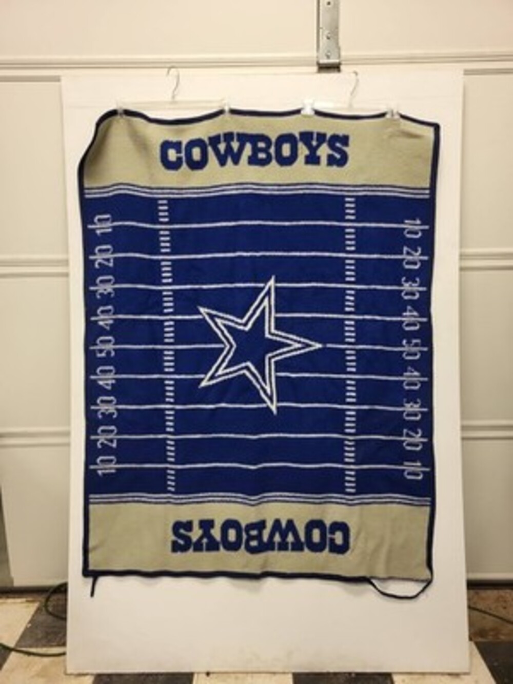 Northwest Company Dallas Cowboys NFL Football Field Throw Blanket 45x55
